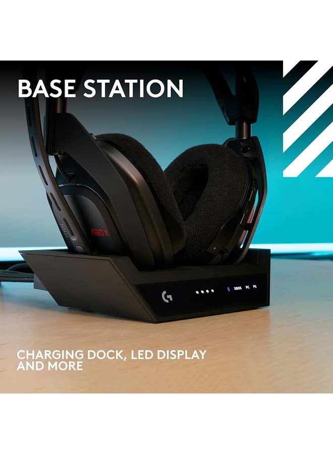 A50 LIGHTSPEED Wireless Gaming Headset + Base Station Black