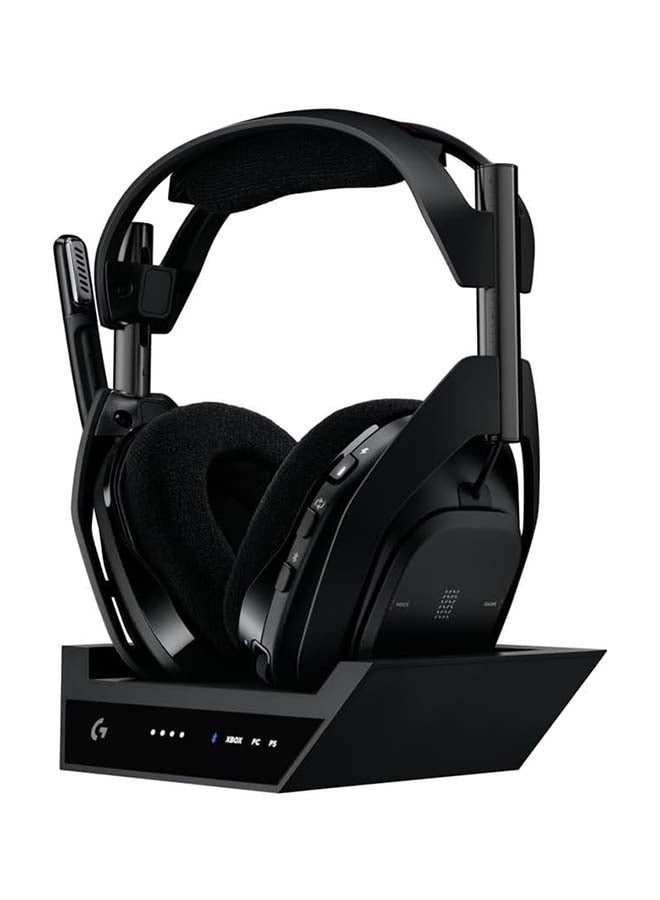 ASTRO A50 LIGHTSPEED Wireless Gaming Headset + Base Station Black  - Image 1