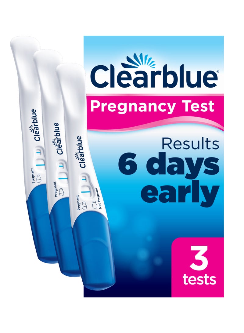 Clearblue 3-Piece Ultra Early Pregnancy Test Value Pack  - Image 1