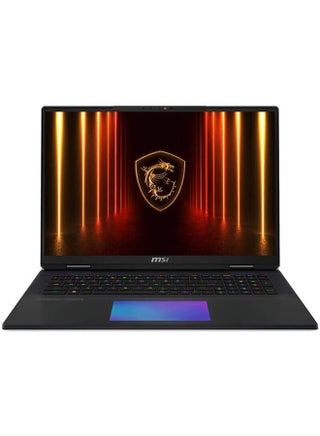 Titan 18 HX AI A2XWJG Laptop With 18-Inch  Display, Core Ultra 9 285HX Processor/64GB RAM/4TB SSD/24GB NVIDIA GeForce RTX 5090 Graphics/Windows 11 Home English/Arabic Core Black - pnsku/N70173570V/45/_/1746165132/f571a05b-f26a-40ee-83af-1bb0f648f022