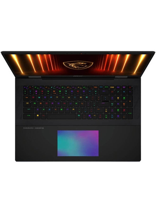 MSI - Titan 18 HX AI A2XWJG Laptop With 18-Inch  Display, Core Ultra 9 285HX Processor/64GB RAM/4TB SSD/24GB NVIDIA GeForce RTX 5090 Graphics/Windows 11 Home English/Arabic Core Black - Image 1
