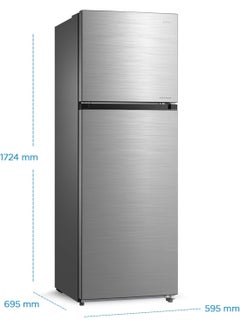Midea Midea 489L Gross And 338L Net Double Door Refrigerator Multi-Air Flow Technology, Equipped With Smart Sensor, Electronic Control, Inverter Quattro, Active-C Fresh, Smart Cooling, Silver MDRT489MTE46AE MDRT489MTE46AE silver  - Image 2