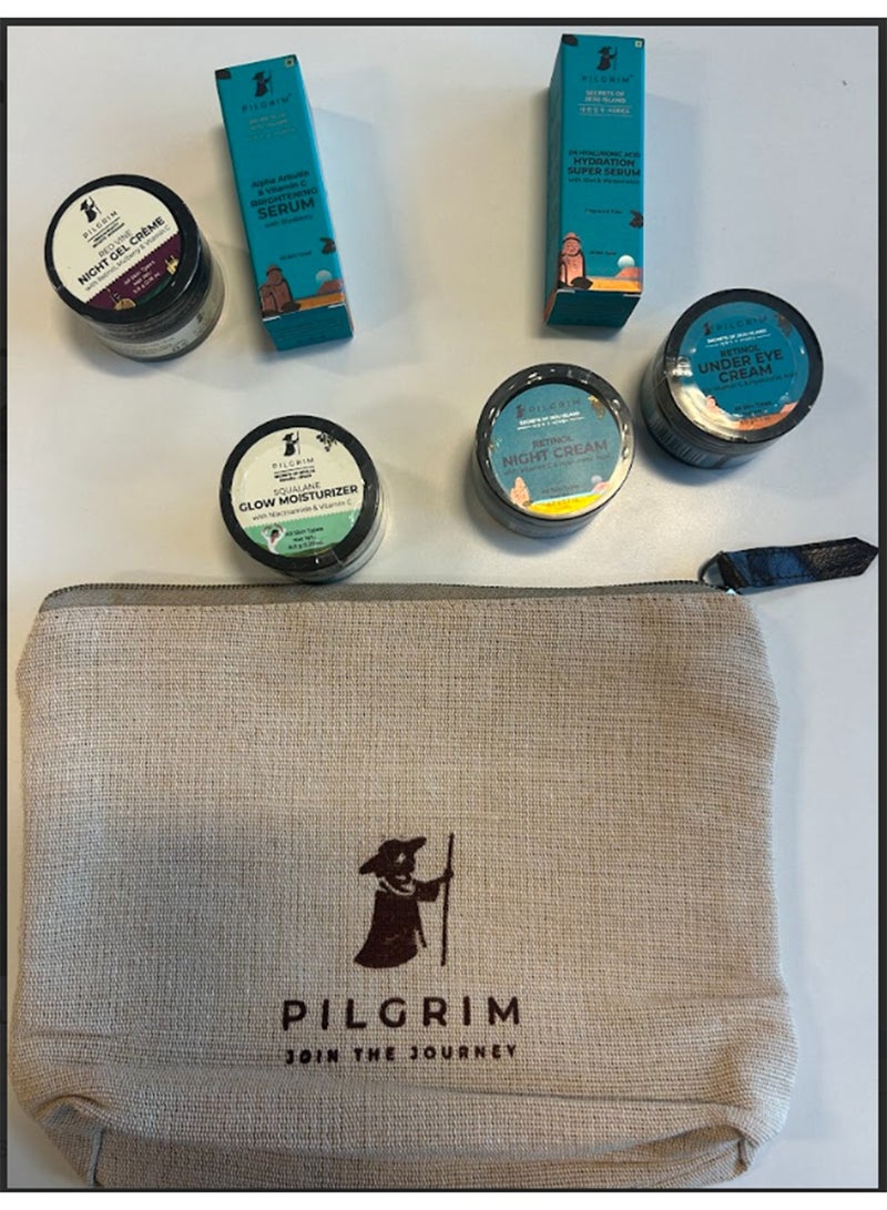 Beauty Gift - Pilgrim Jute Kit Bag - Image 1