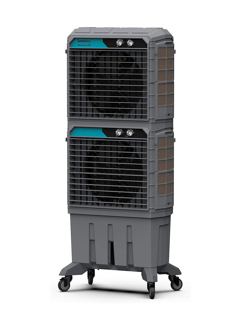 SYMPHONY Commercial Cooler (125-litres) - Powerful Air throw-Weather resistant body - Double Decker - 1 Year warranty 125 L MOVICOOL DD125 Grey - Image 2