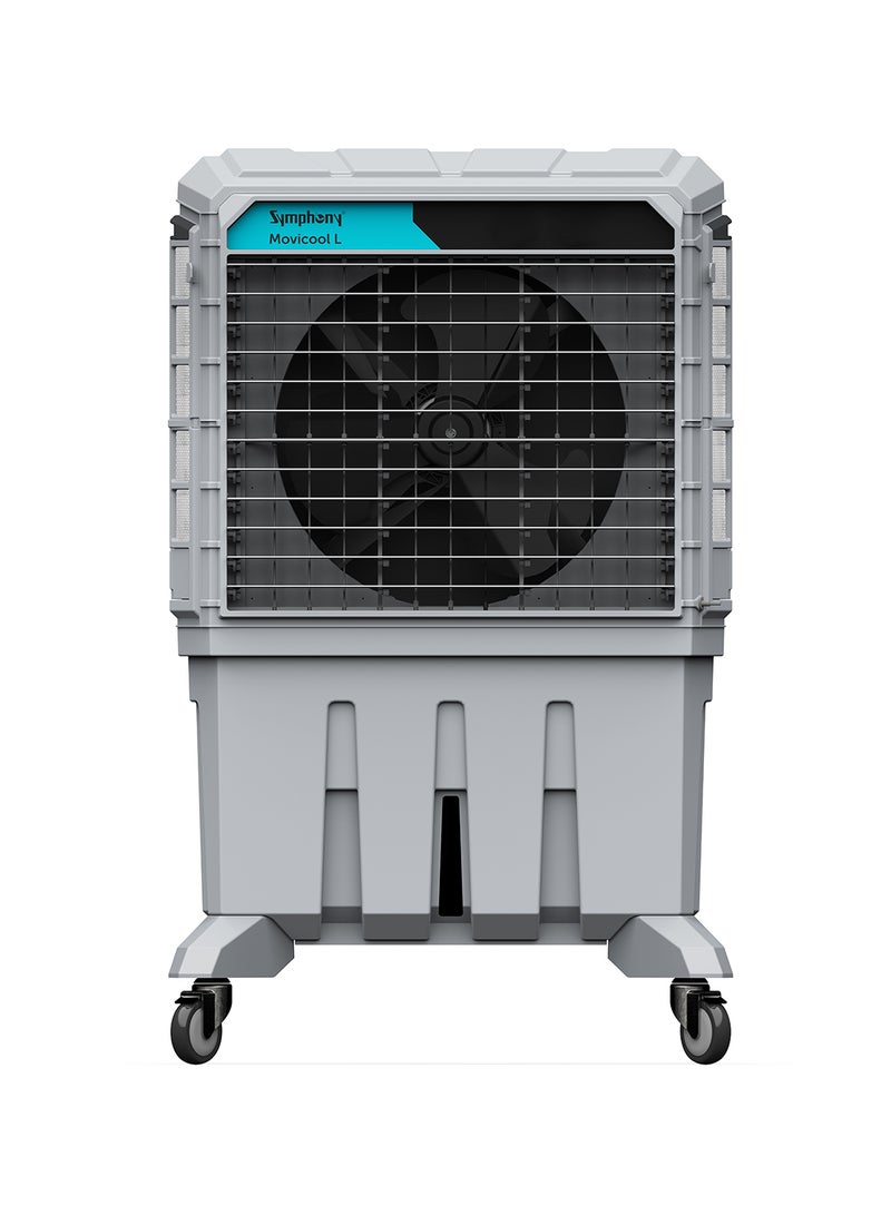 SYMPHONY 3-Speed Evaporative 125L - Powerful Air throw-Weather resistant body - Digital control - 1-Year Warranty 125 L MOVICOOL L125i Grey - Image 1