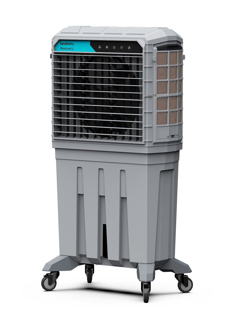 SYMPHONY Industrial Air Cooler 200L -  Powerful Air throw-Weather resistant body -Digital Control - 1 year Warranty 200 L MOVICOOL XL200i Grey - Image 2