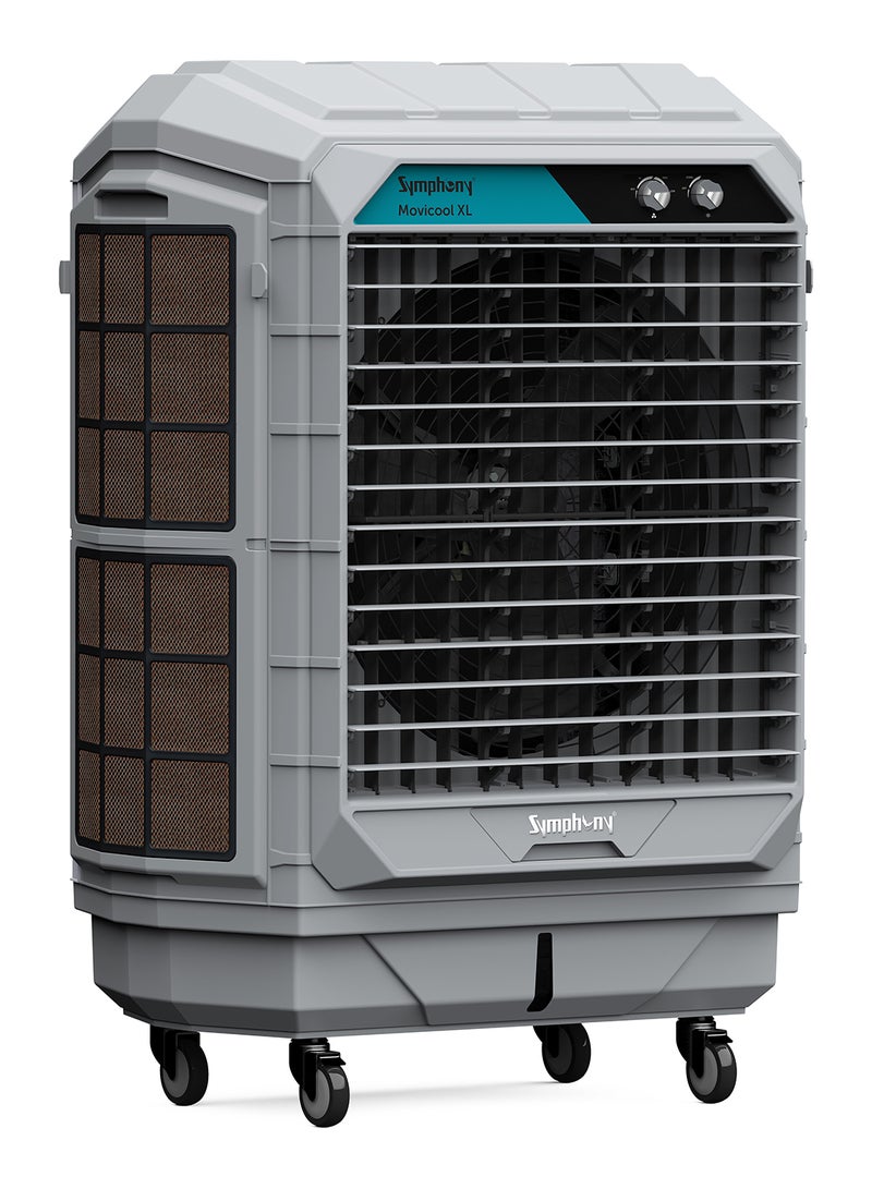 SYMPHONY Commercial Cooler - 3-Speed Evaporative 100Litre - Powerful 26m Air throw-Weather resistant body - 1-Year Warranty 100 L MOVICOOL XL100 Grey - Image 2