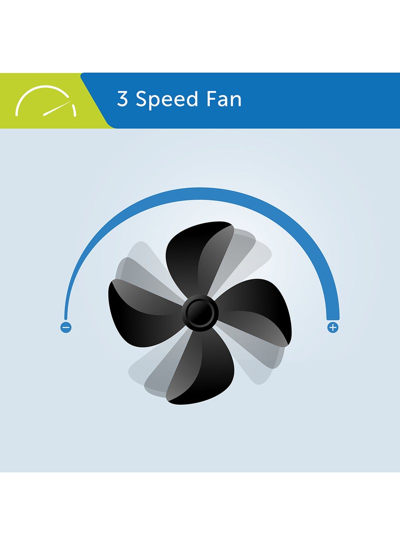 SYMPHONY Commercial Cooler - 3-Speed Evaporative 100Litre - Powerful 26m Air throw-Weather resistant body - 1-Year Warranty 100 L MOVICOOL XL100 Grey - Image 3