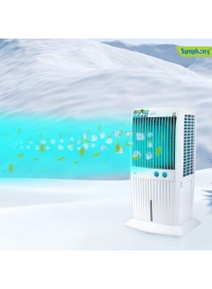SYMPHONY Desert Air Cooler For Home with Honeycomb Pads, Powerful Fan, i-Pure Technology and Low Power Consumption 70 L Storm 70 XL White  - Image 3