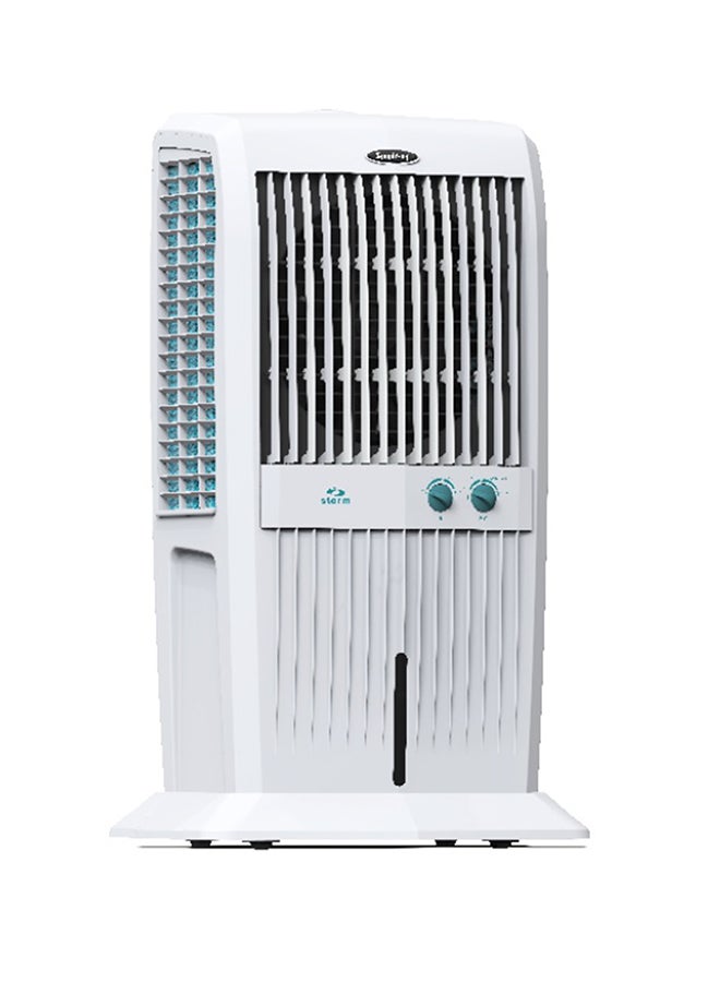 SYMPHONY - Desert Air Cooler For Home with Honeycomb Pads, Powerful Fan, i-Pure Technology and Low Power Consumption 70 L Storm 70 XL White - Image 1