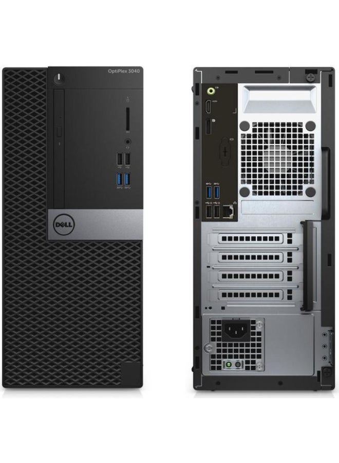 DELL Renewed - Optiplex 3040 Tower PC,Core i5 Processor/Dual Core/6th Gen/8GB RAM/256GB SSD/Intel UHD 600 Graphics/Windows 10 Pro english_arabic black - Image 3