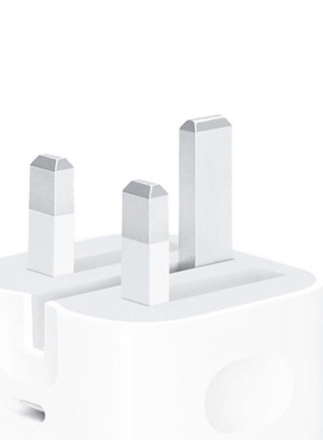 Apple Renewed - 20W USB-C 3-Pin Power Adapter - White  - Image 5