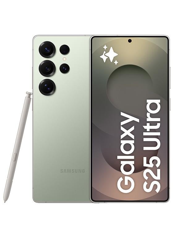 Samsung Galaxy S25 Ultra AI Dual SIM Jadegreen 12GB RAM 256GB 5G - Middle East Version - Image 1