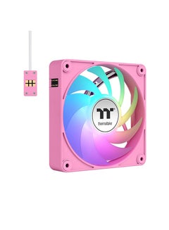 CT120 EX ARGB Sync PC Cooling Fan (Pink, 3-Fan Pack) – 120mm, 9 Addressable RGB LEDs, 68 CFM Airflow, 2.95 mm-H2O Static Pressure, 28.5 dBA Noise Level, PWM Control, Magnetic Quick Connect Design | CL-F219-PL12PK-A pink