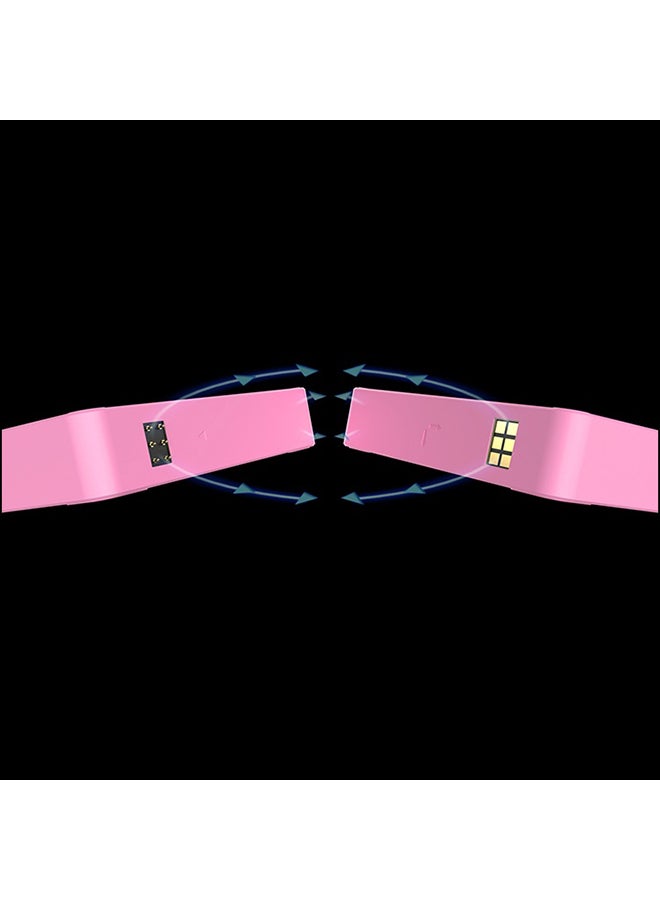 Thermaltake - CT120 EX ARGB Sync PC Cooling Fan (Pink, 3-Fan Pack) – 120mm, 9 Addressable RGB LEDs, 68 CFM Airflow, 2.95 mm-H2O Static Pressure, 28.5 dBA Noise Level, PWM Control, Magnetic Quick Connect Design | CL-F219-PL12PK-A pink - Image 1