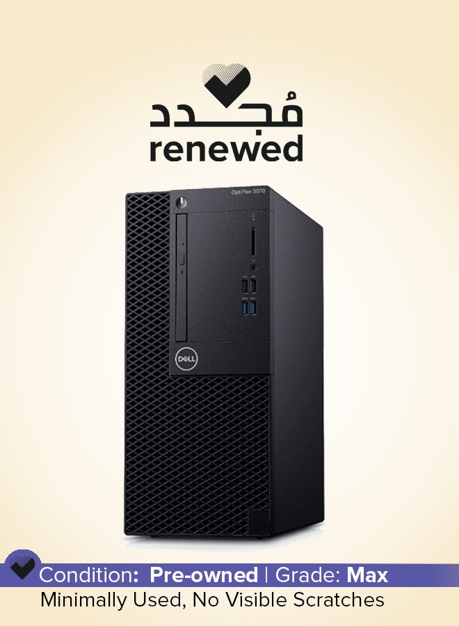 DELL Renewed - Optiplex 3070 Tower PC,Core i7 Processor/Dual Core/9th Gen/16GB RAM/512GB SSD/‎Intel HD 630 Graphics/Windows 10 Pro black - Image 1
