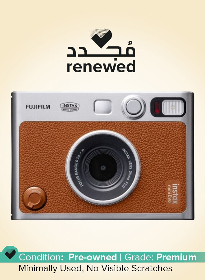FUJIFILM Renewed - Instax Mini EVO Hybrid Camera And Smartphone Printer  - Image 1