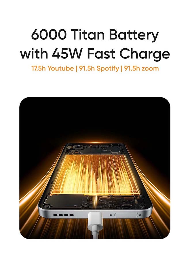ريل مي - 14 5G Dual SIM Mecha Silver 12GB RAM 256GB - Middle East Version - Image 1