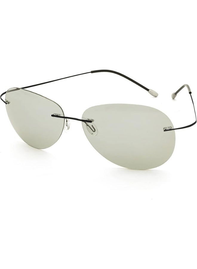 لي كوبر - Sunglasses  Frame Grey Mirror Lens 60mm  - LC3048C01 - Image 1
