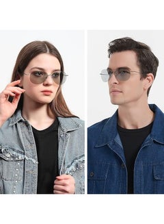 لي كوبر Sunglasses  Frame Grey Mirror Lens 60mm  - LC3048C01  - Image 5
