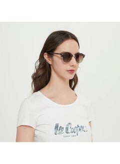 لي كوبر Women's Sunglasses  Frame GRAD.BROWN Mirror Lens 51mm  - LC1012C03  - Image 3