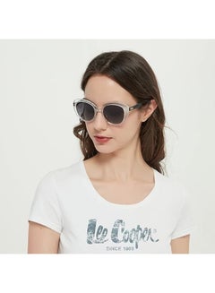 لي كوبر Women's Sunglasses  Frame Gradient Grey Mirror Lens 51mm  - LC1007C02  - Image 5