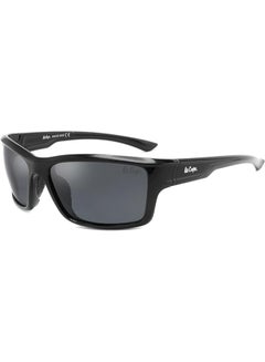 لي كوبر Men's Sunglasses  Frame Grey Mirror Lens 60mm  - LC1033C01  - Image 1