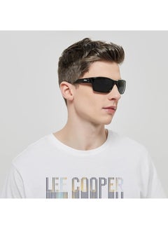 لي كوبر Men's Sunglasses  Frame Grey Mirror Lens 60mm  - LC1033C01  - Image 5