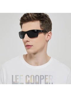 لي كوبر Men's Sunglasses  Frame Grey Mirror Lens 60mm  - LC1033C01  - Image 4