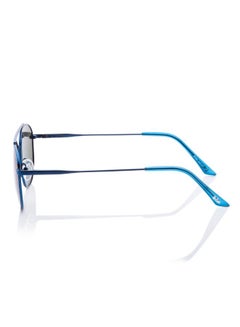 لي كوبر Polarized Sunglasses Matte Dark Blue Frame Blue Mirror Mirror Lens 54mm  - LC1204C03  - Image 3