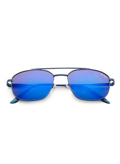 لي كوبر Polarized Sunglasses Matte Dark Blue Frame Blue Mirror Mirror Lens 54mm  - LC1204C03  - Image 5
