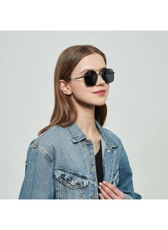 لي كوبر Men's Sunglasses  Frame Grey Mirror Lens 52mm  - LC1032C01  - Image 5