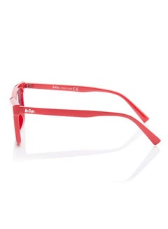لي كوبر Women's Pc Sunglasses Red Frame Grey Mirror Lens 62mm  - LC1208C03  - Image 3