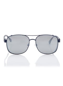 لي كوبر Polarized Sunglasses Matte Dark Blue Frame Silver Mirror Mirror Lens 59mm  - LC1209C03  - Image 1