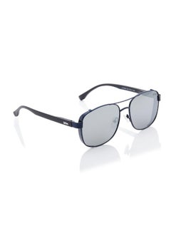 لي كوبر Polarized Sunglasses Matte Dark Blue Frame Silver Mirror Mirror Lens 59mm  - LC1209C03  - Image 4