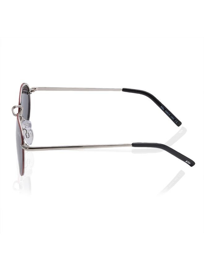 لي كوبر - Polarized Sunglasses Silver Frame Grey Mirror Lens 53mm  - LC1212C03 - Image 1