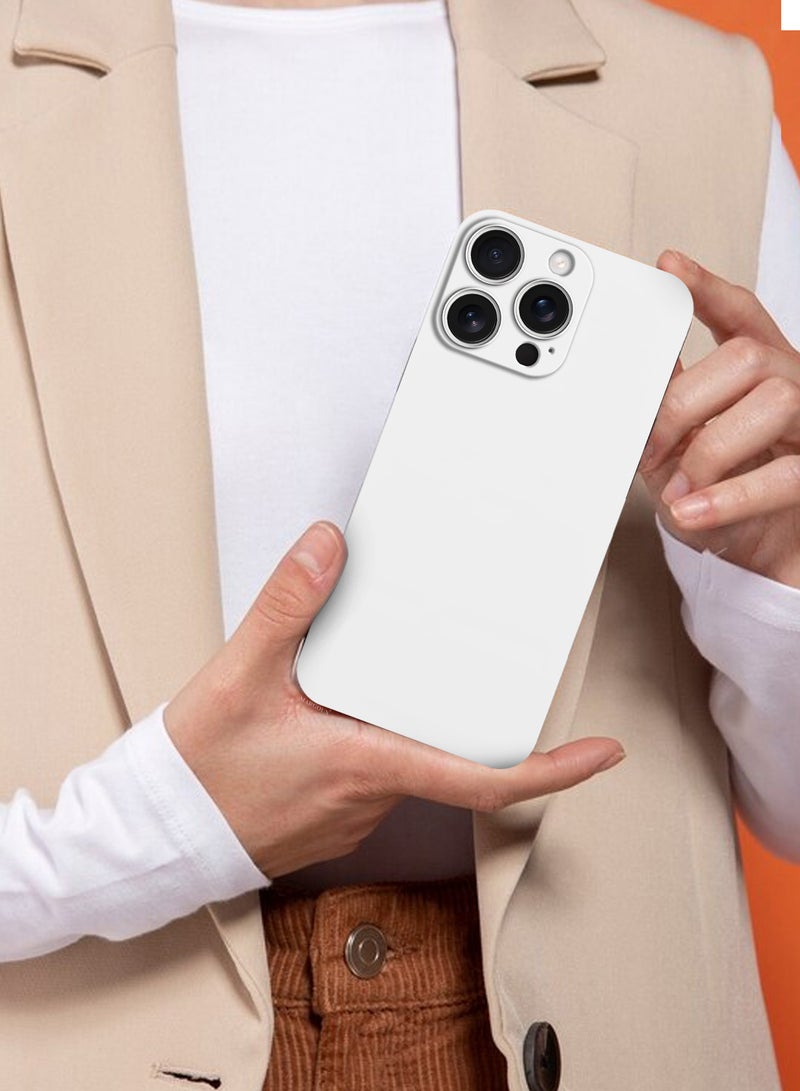 MARGOUN 3Packs Thin Case For iPhone 16 Pro Max, Back Cover Sturdy Durable Ultra-Thin Case Drop Protection Cover Clear - White-3 - Image 4