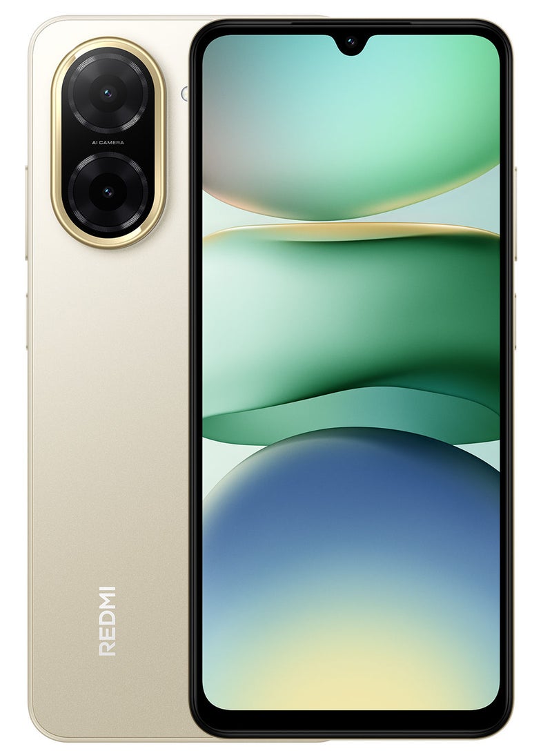شاومي Redmi A5 4G Dual SIM Sandy Gold 4GB RAM 64GB - Middle east Version  - Image 1