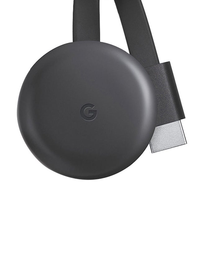 Google Renewed - Chromecast 3rd Generation Media Streaming Device Charcoal  - Image 5