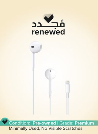 Renewed - EarPods With Lightning Connector white - pnsku/N70173894V/45/_/1746359448/78d5e4ce-6ae3-4078-af25-f308944b04be