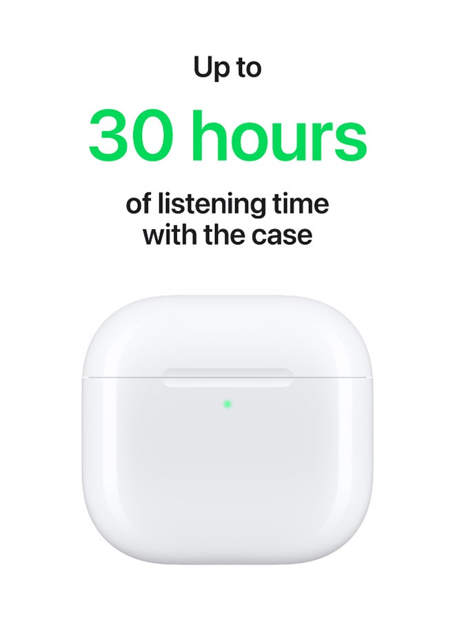 Apple Renewed - AirPods 4 ANC Wireless Earbuds, Bluetooth Headphones white  - Image 3