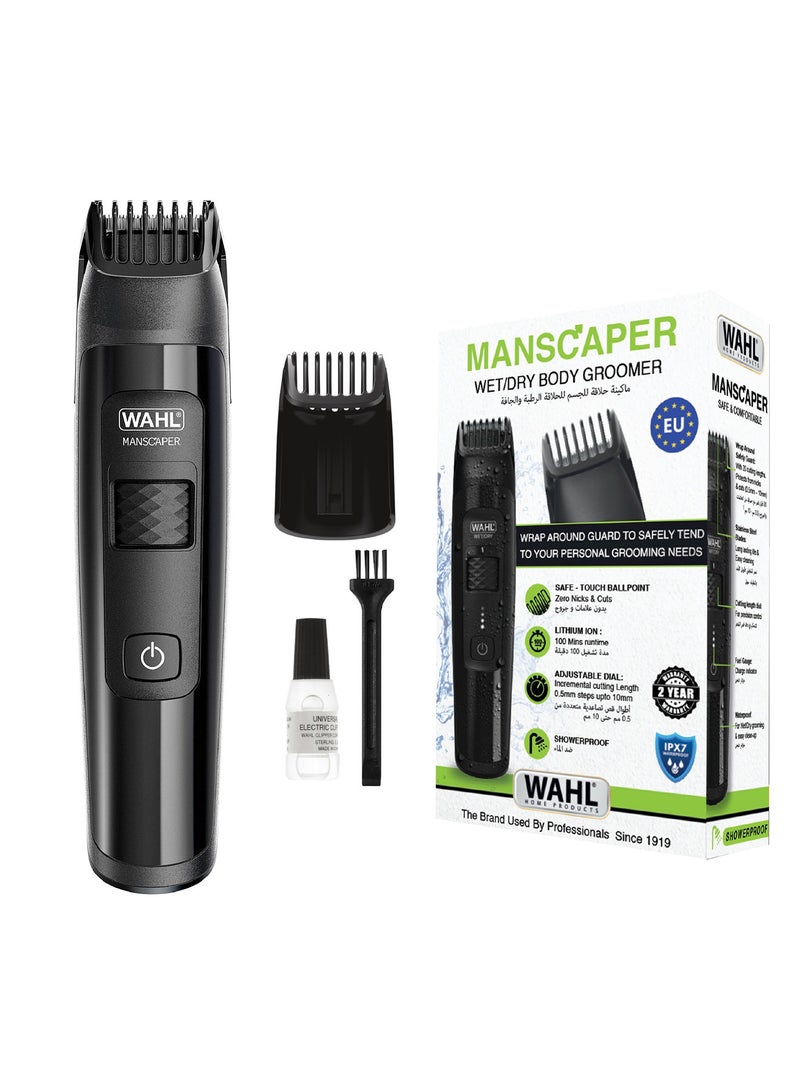 WAHL Manscaper Wet/Dry Body Groomer - Image 1