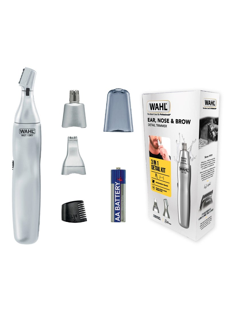 وال مقص شخصي 3 في 1 للأذن والأنف والحواجب - Image 1