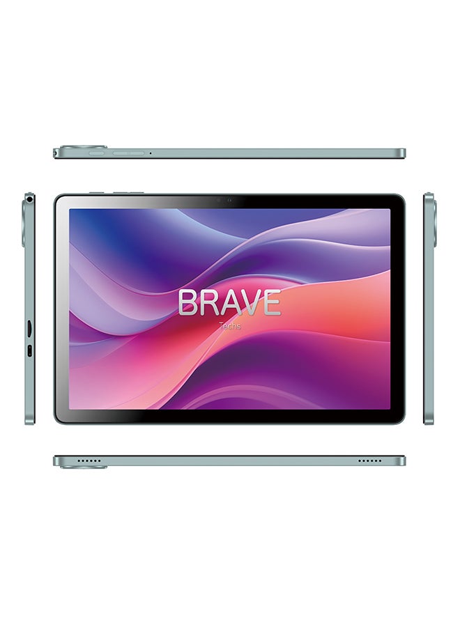 بريف T3 Lite 128GB 4GB+4GB RAM 10.1-Inch WiFi Tablet Cyan - Middle East Version  - Image 3