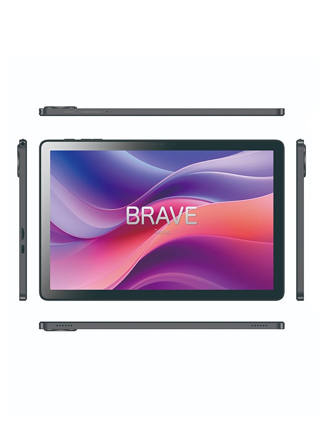 بريف T3 Lite 128GB 4GB+4GB RAM 10.1-Inch WiFi Tablet Dark Grey - Middle East Version  - Image 2