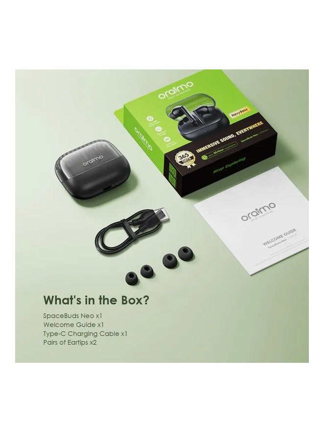 أورايمو - oraimo SpaceBuds Neo True Wireless Spatial Earbuds SPEED BLACK - Image 1
