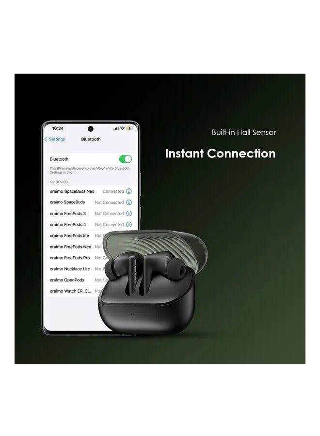 أورايمو - oraimo SpaceBuds Neo True Wireless Spatial Earbuds SPEED BLACK - Image 1