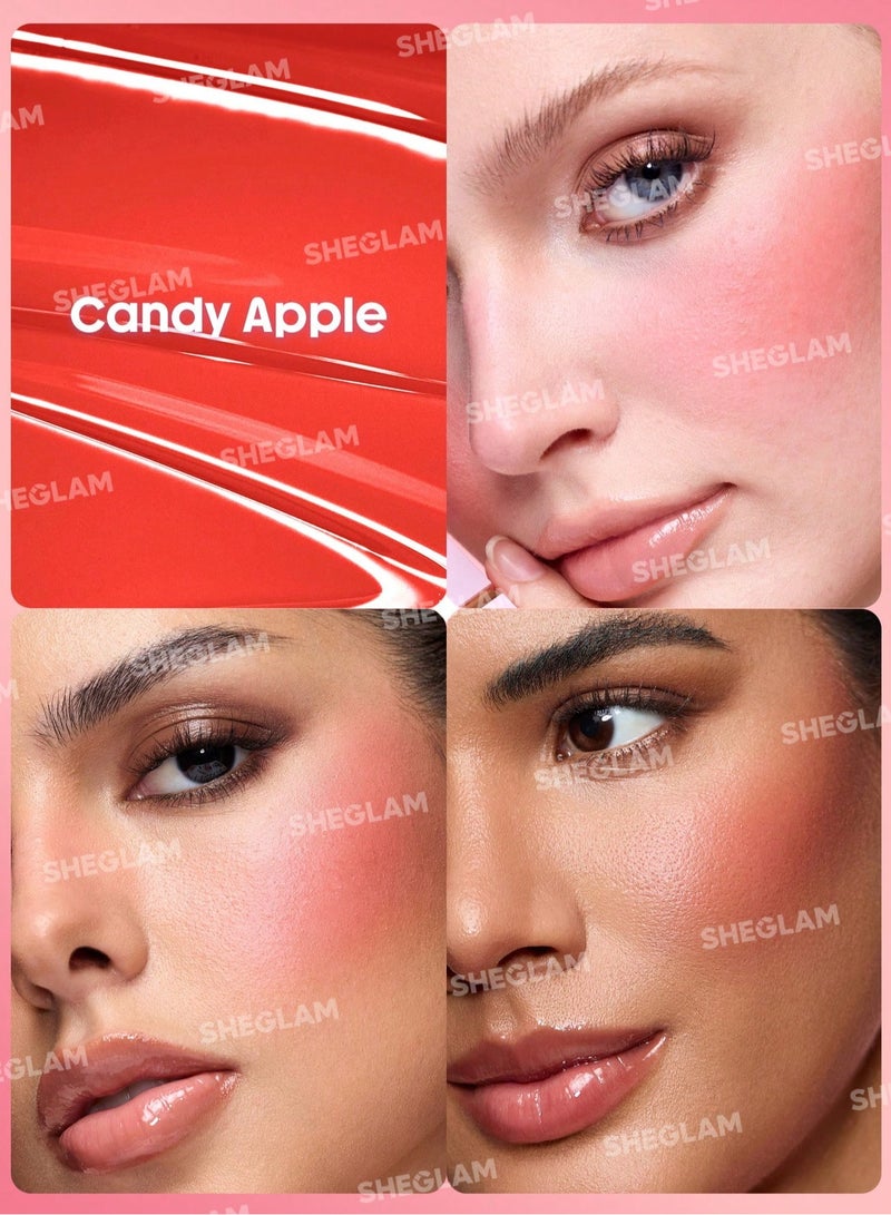 SHEGLAM Color Bloom Liquid Blush - Candy Apple  - Image 3
