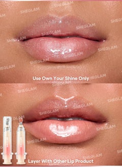 SHEGLAM Booster Shine Plumping Lip Gloss - Sepia kiss  - Image 4