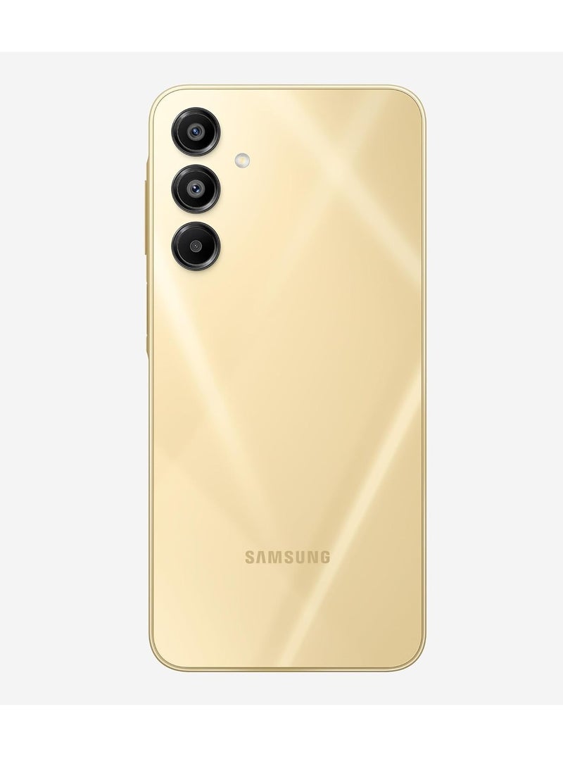 Samsung - Galaxy A16 5G (8GB RAM, 128GB, Gold) – Indian Version | 6.5" Super AMOLED Display | 50MP Triple Camera | Android 14 | 6 Years of Security Updates | IP54 | NFC | Tap & Pay | 5000mAh Battery | Factory Unlocked for All Countries - Image 1